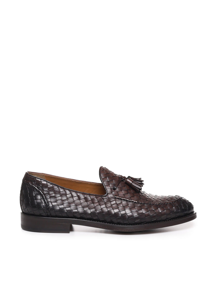 Doucals Flat Shoes Brown Calfskin
