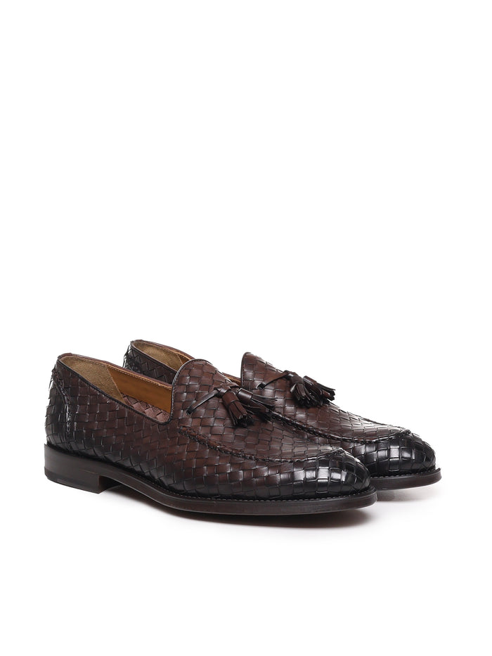 Doucals Flat Shoes Brown Calfskin