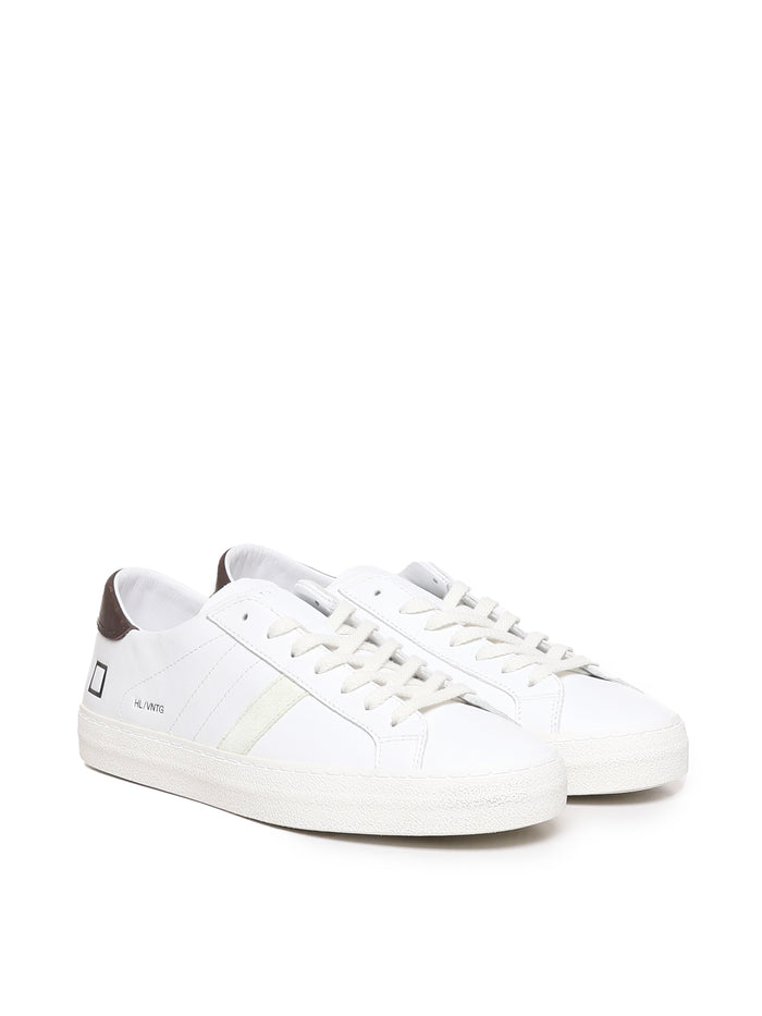 D.a.t.e. Sneakers White Calfskin
