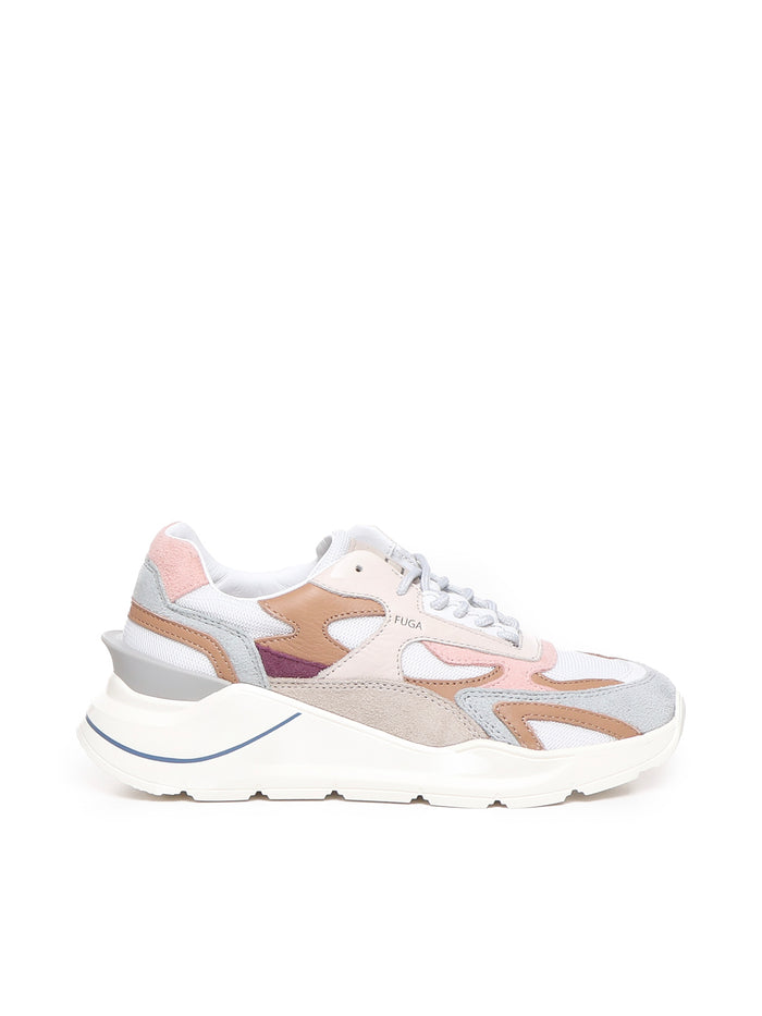 D.a.t.e. Sneakers White Calfskin