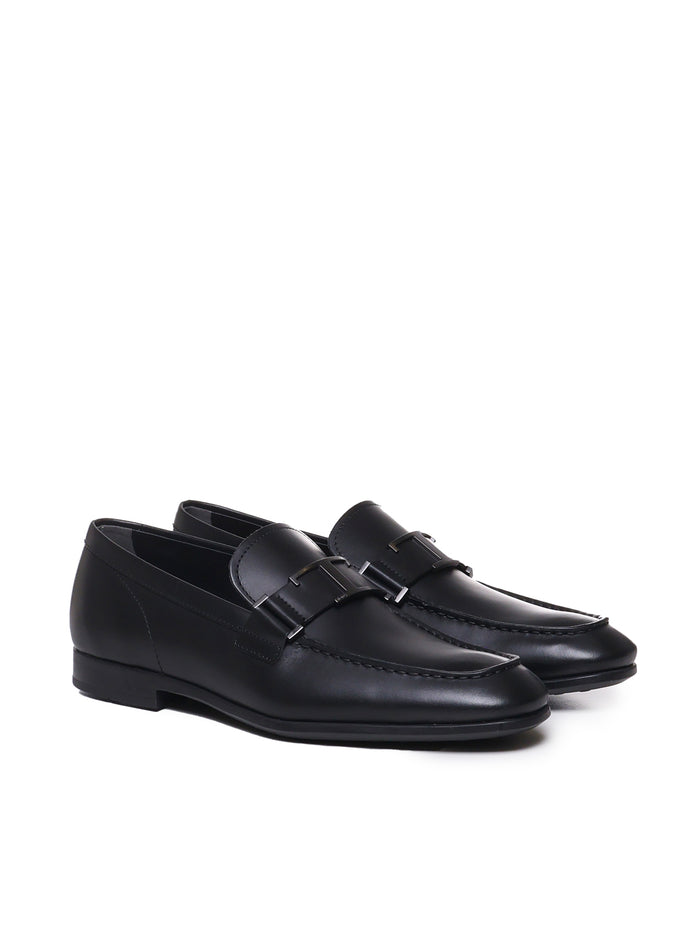 Tods Flat Shoes Black Calfskin