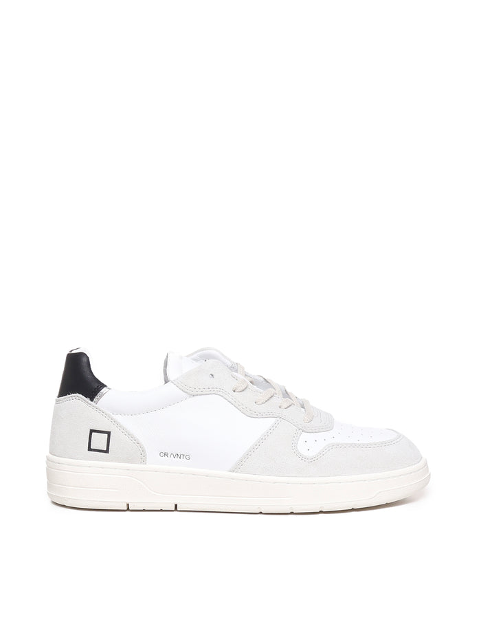 D.a.t.e. Sneakers White Calfskin