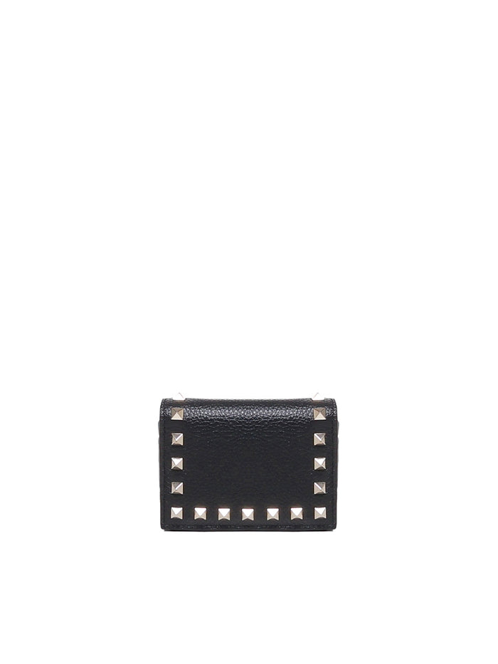Valentino Garavani Wallets Black Calfskin