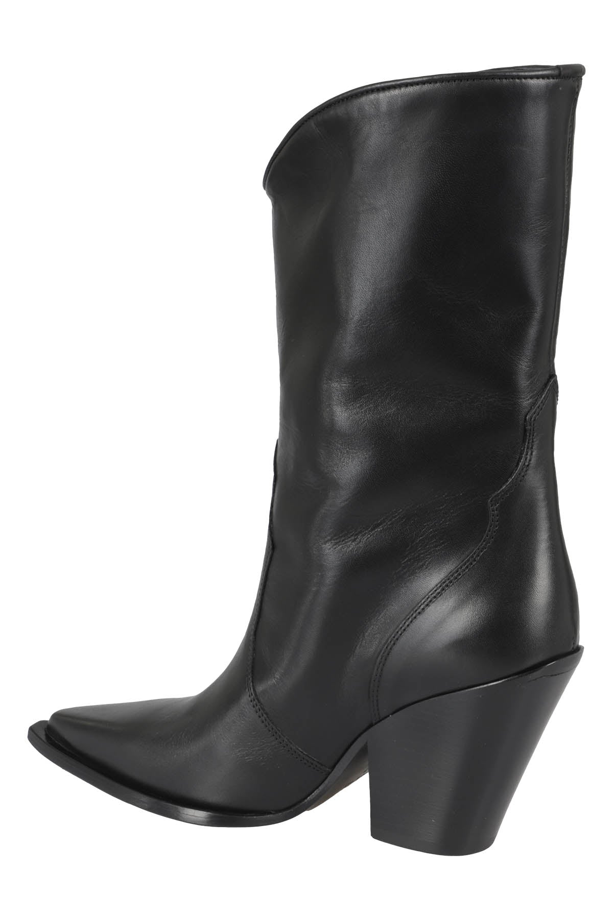 Talco Peggy Black Pelle Calzature