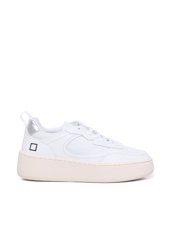 D.a.t.e. Sneakers White Leather