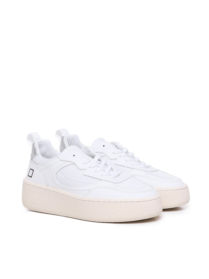 D.a.t.e. Sneakers White Leather