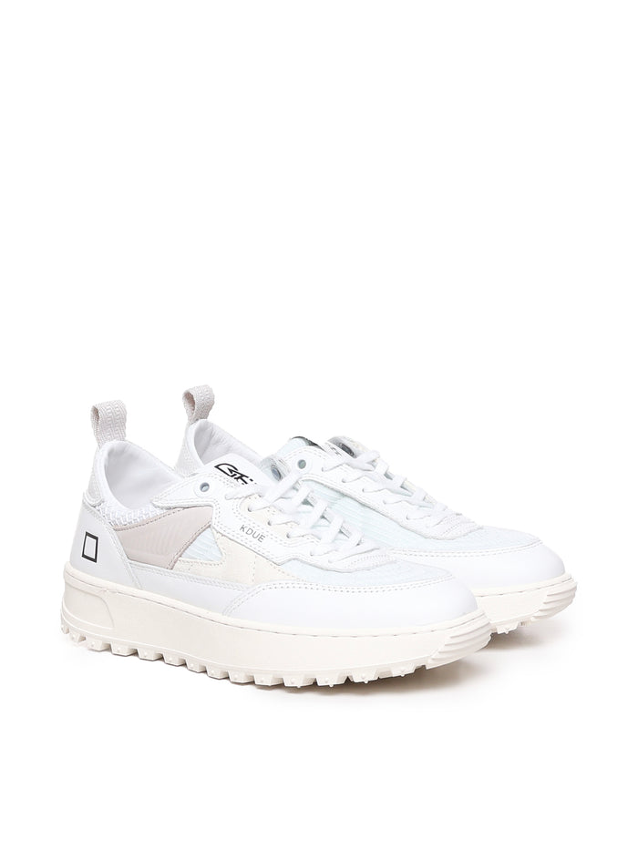 D.a.t.e. Sneakers White Leather