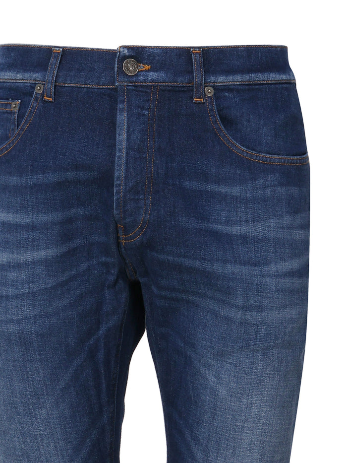 Dondup Jeans Blue Cotton