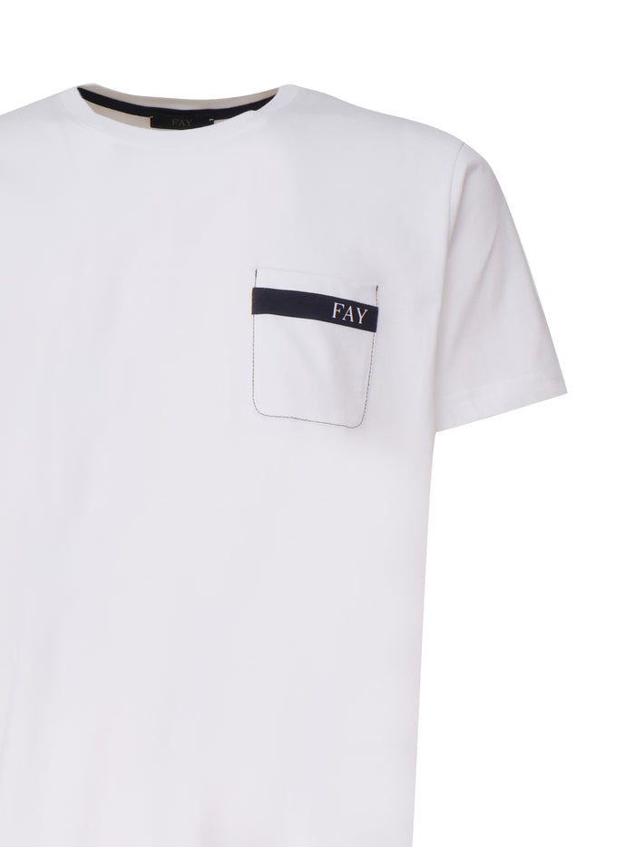 Fay T-Shirts And Polos White