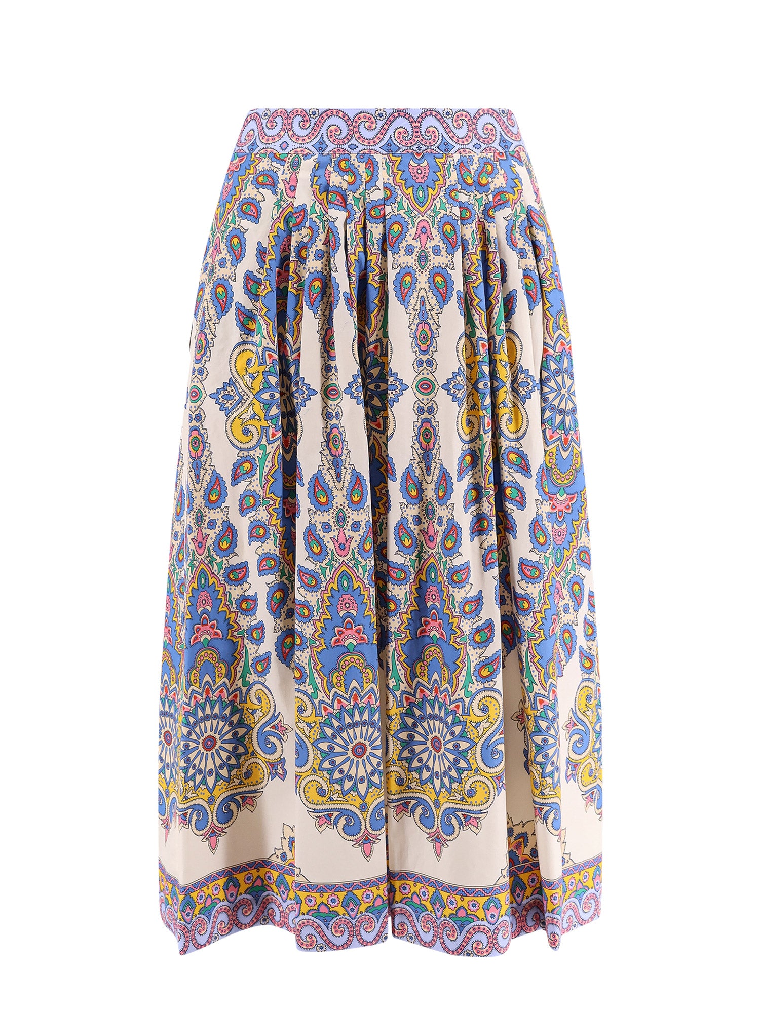 Etro Skirts Beige Cotone