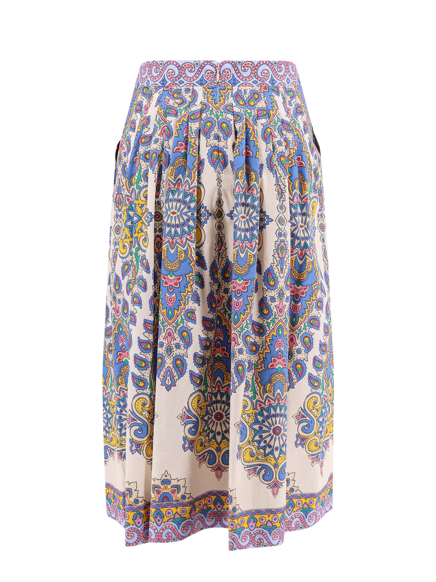 Etro Skirts Beige Cotone