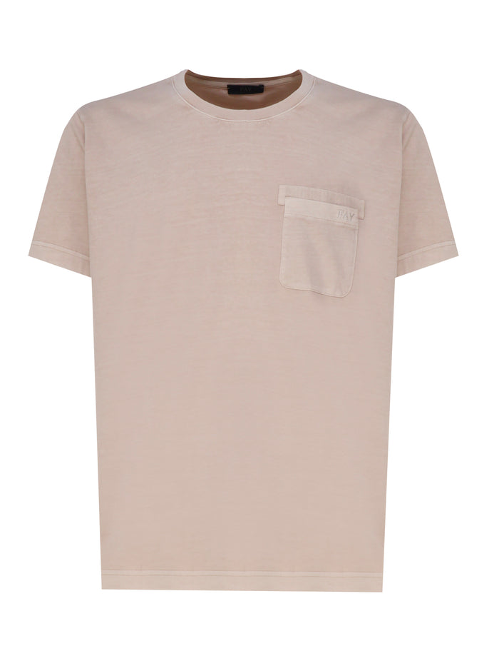 Fay T-Shirts And Polos Sand Cotton