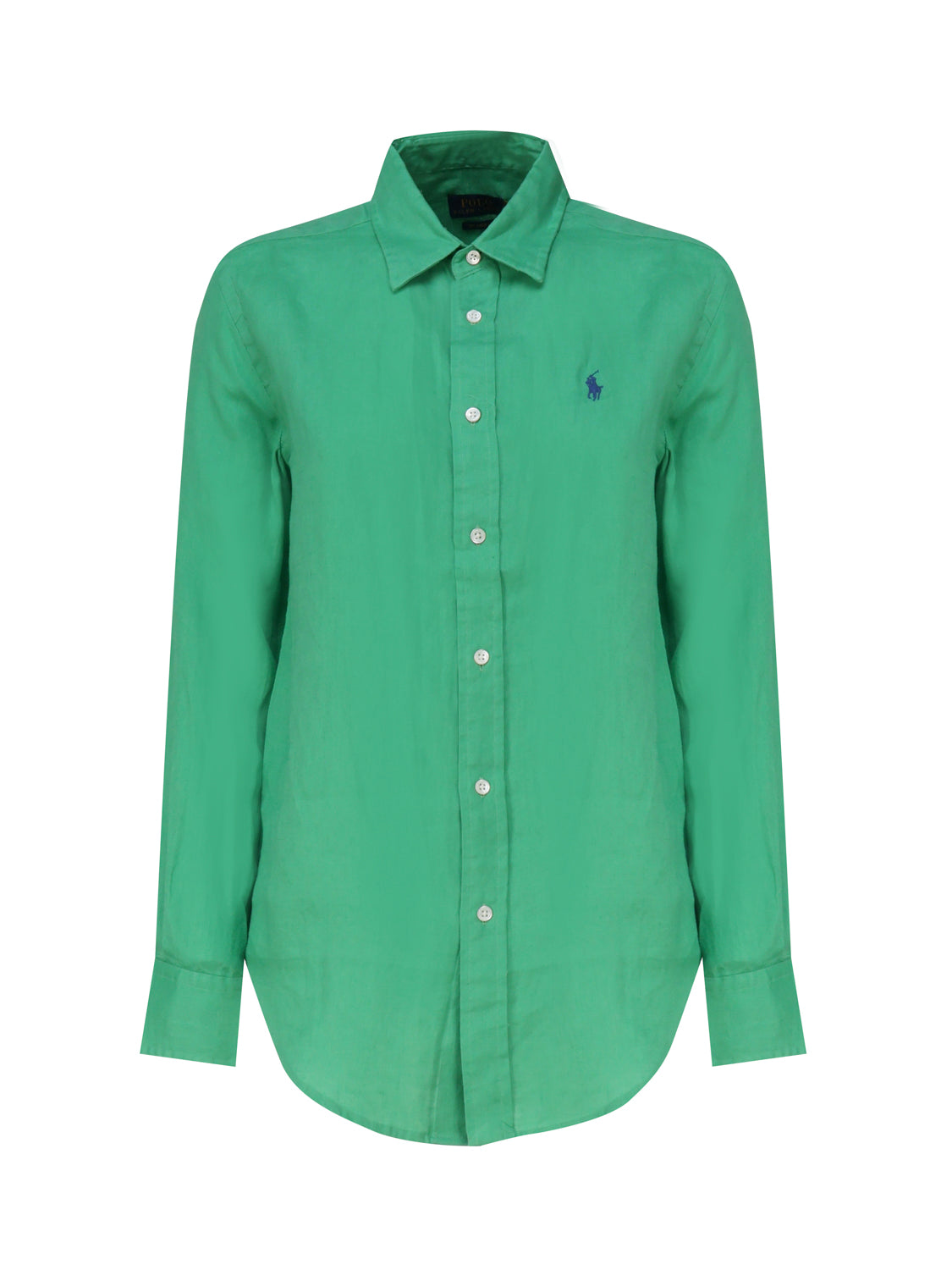 Polo Ralph Lauren Shirts Green Linen