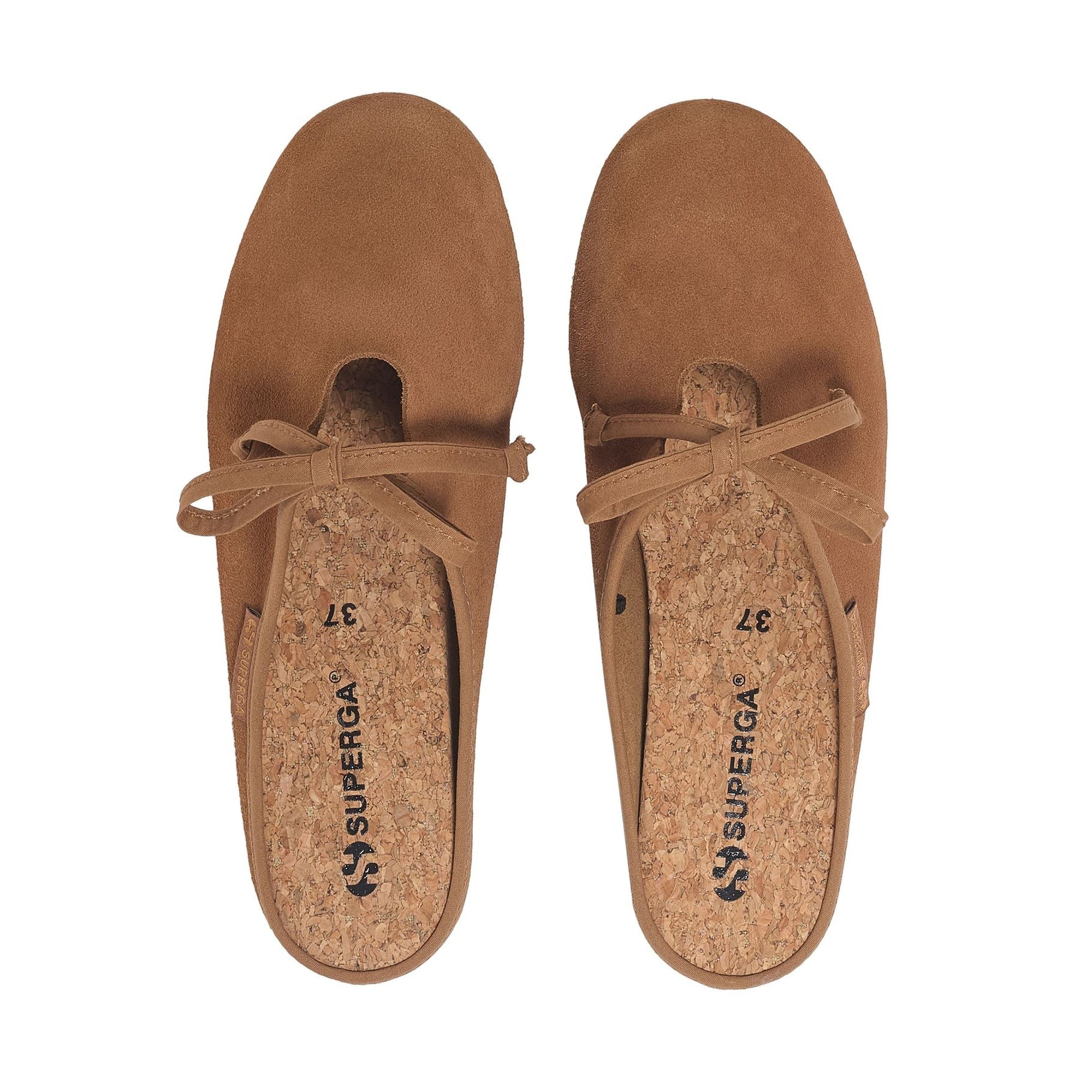 2445 Ballerina Mule Suede Brown |
