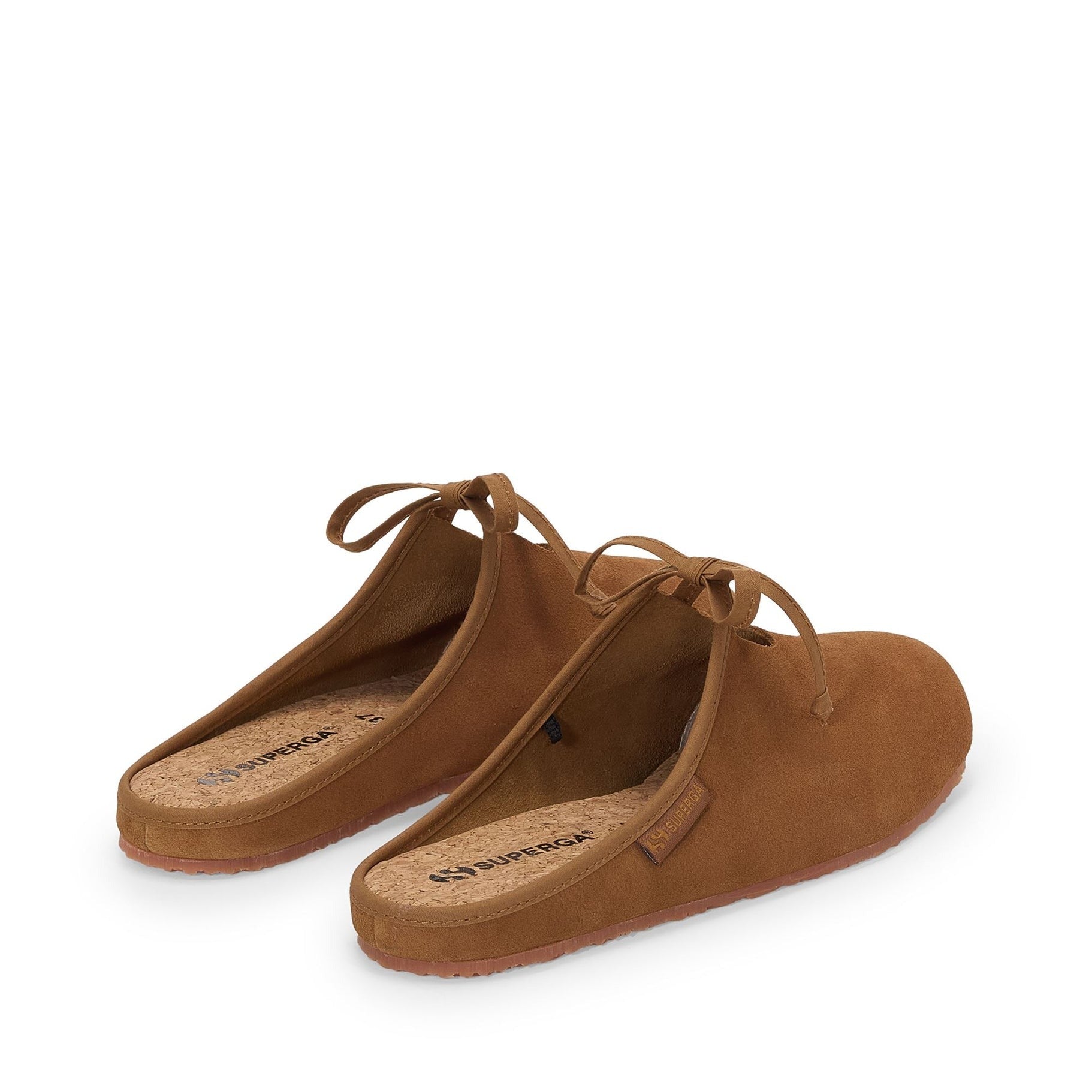 2445 Ballerina Mule Suede Brown |
