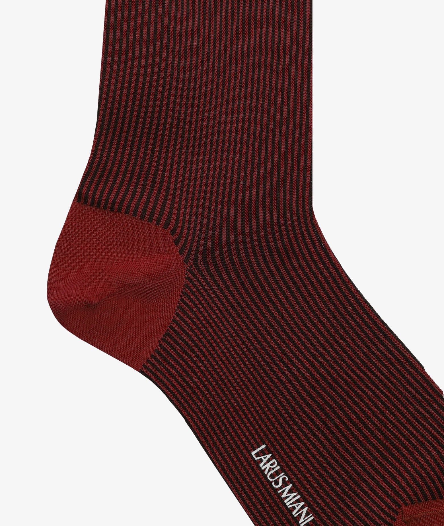 Striped Socks Darkred