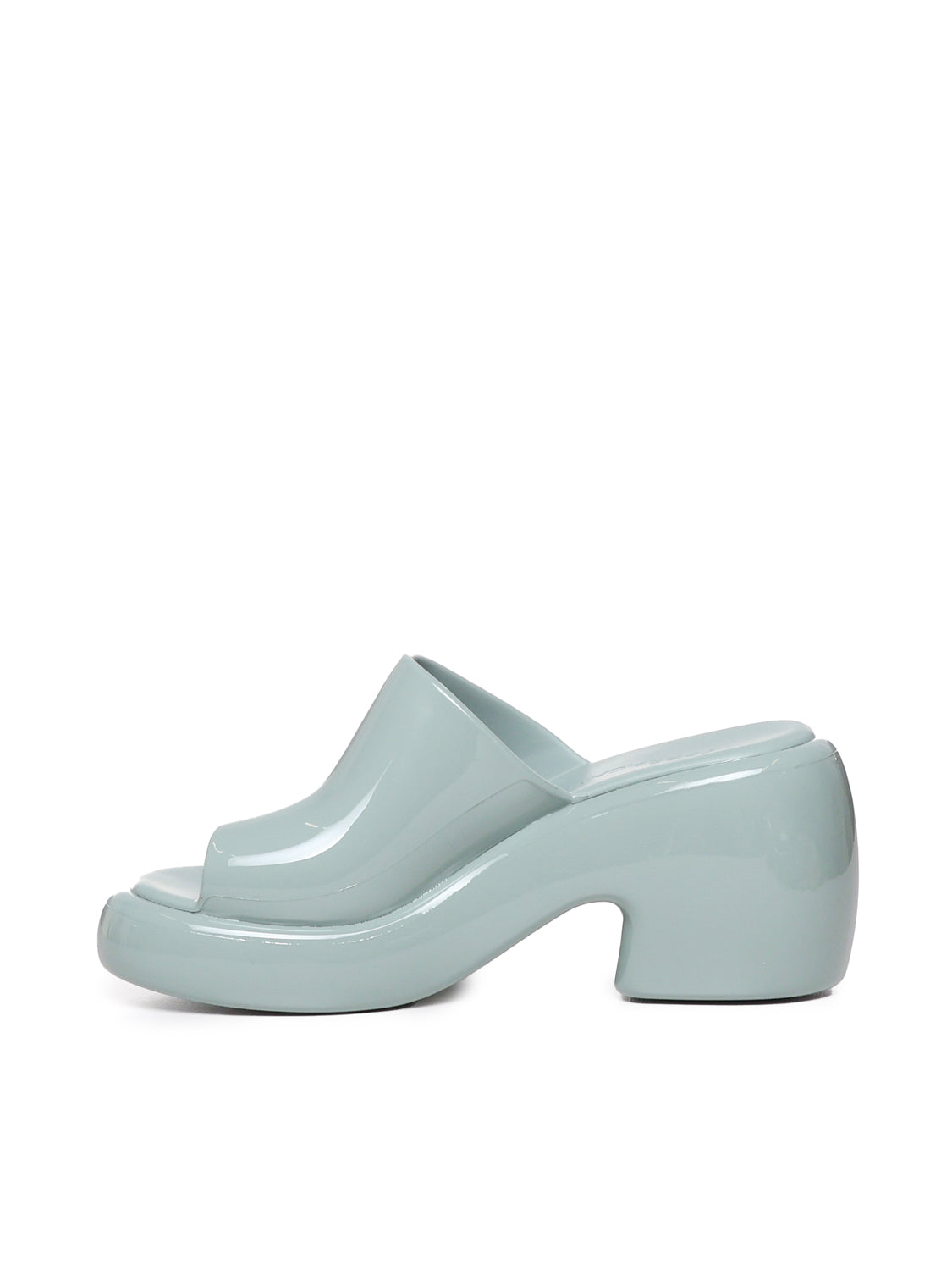 Ferragamo Sandals Aqua Green Upper: Eva (rubber)