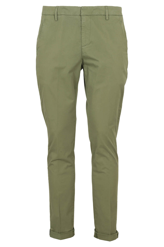 Gaubert Cotone Green Pantaloni