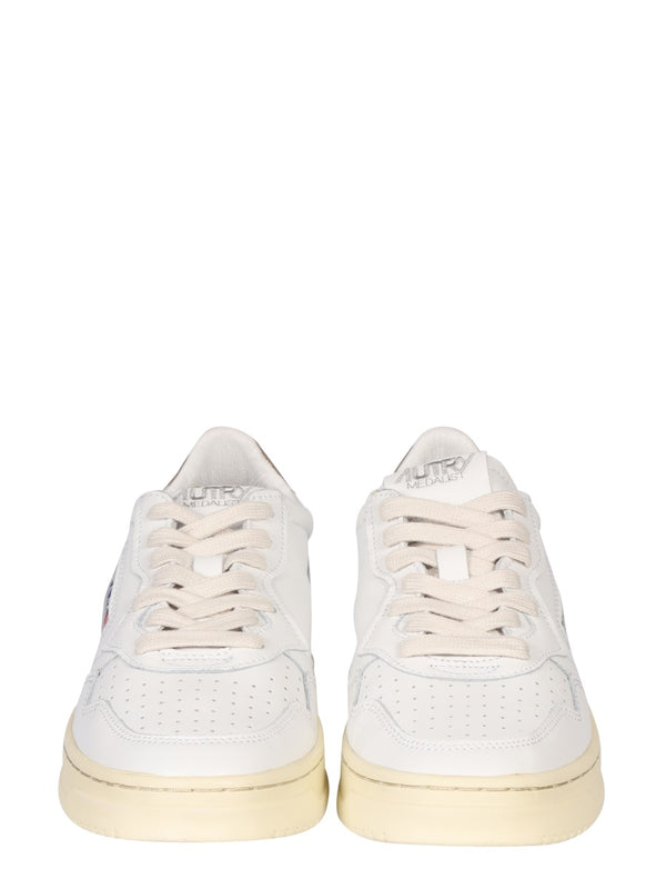 Medalist Low Sneaker White Cow Leather Trainers