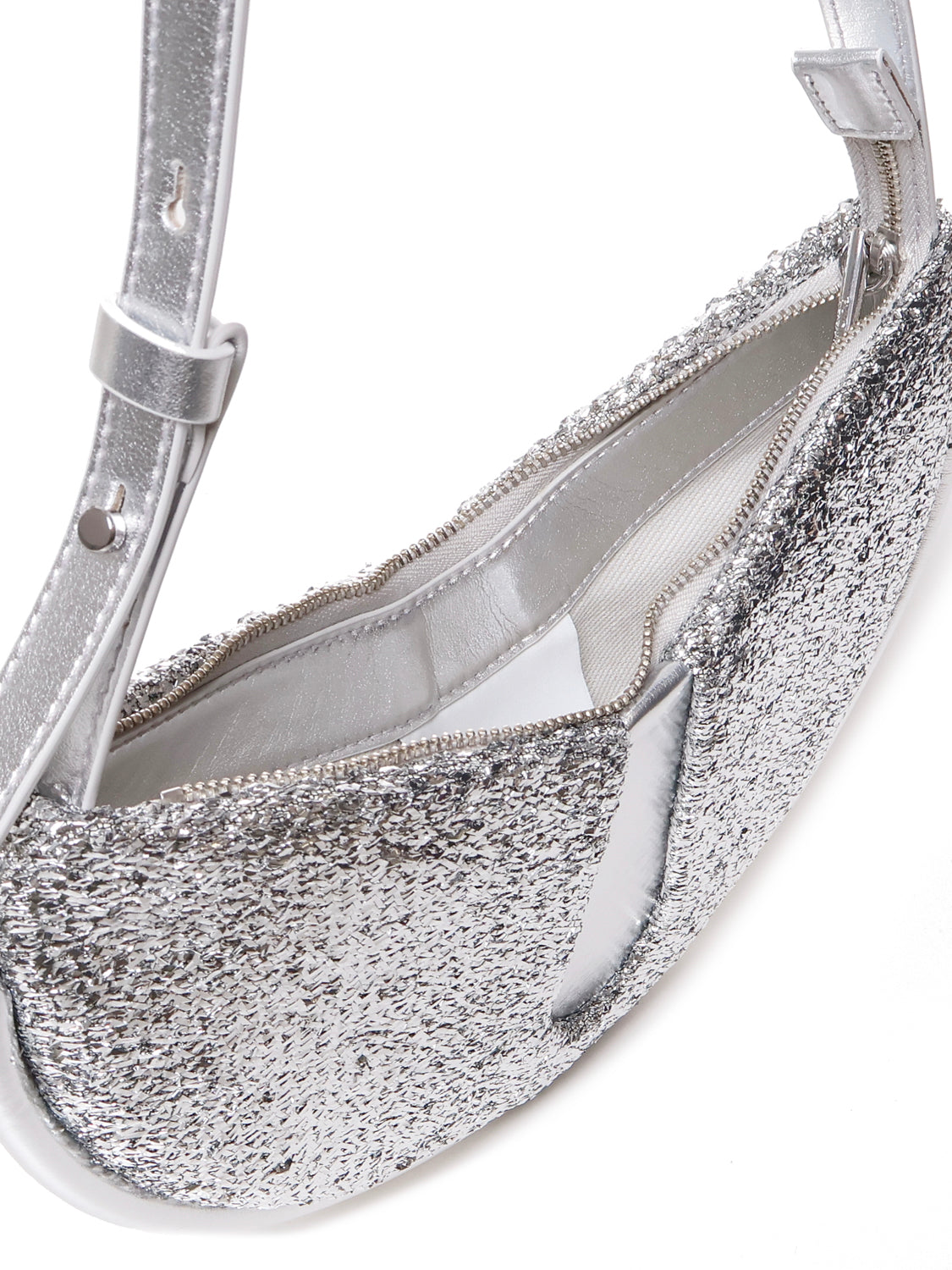 THEMOIRE Bags Silver Polyurethane