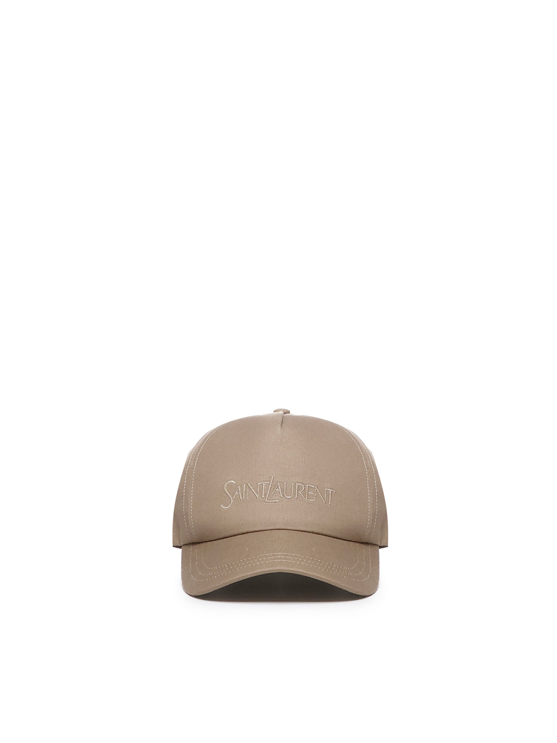 Saint Laurent Hats Beige Cotton