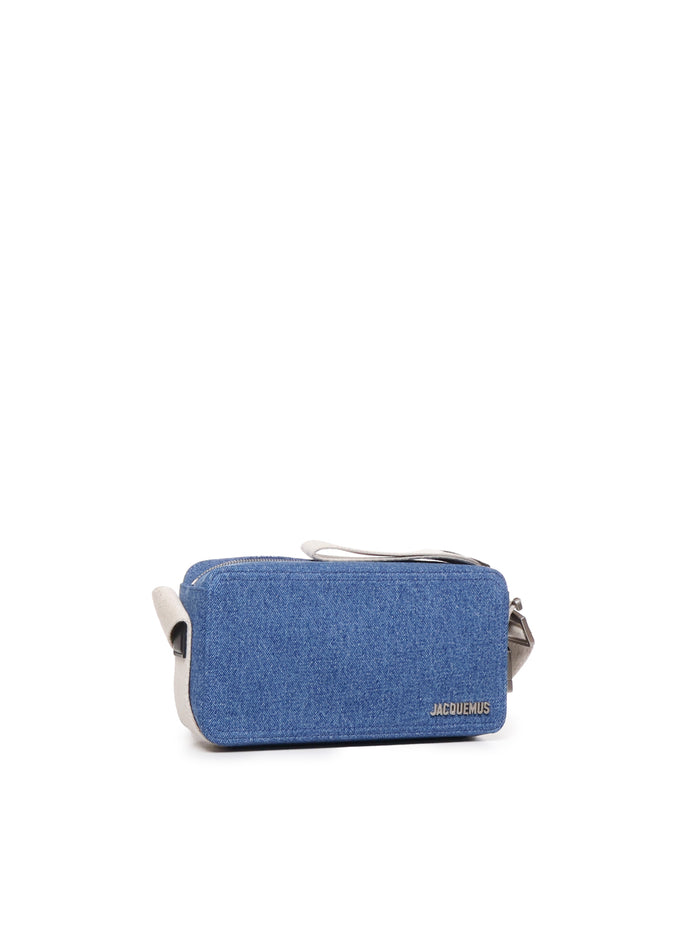 Jacquemus Bags Blue Cotton