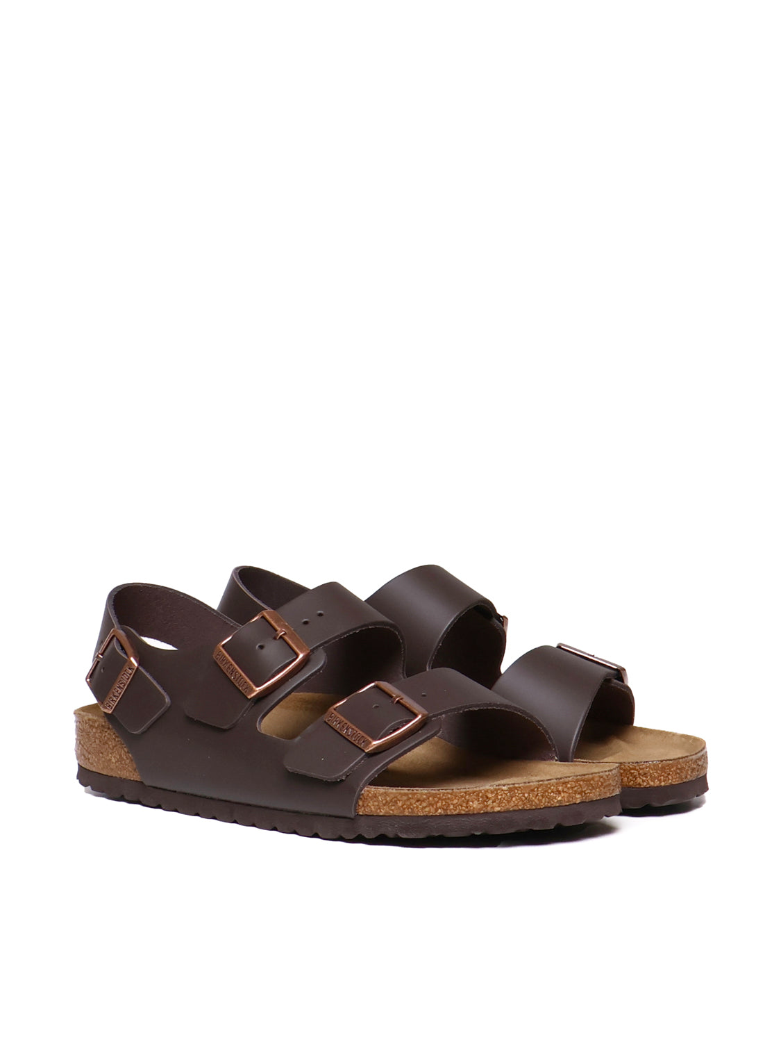Birkenstock Sandals Brown Natural Leather