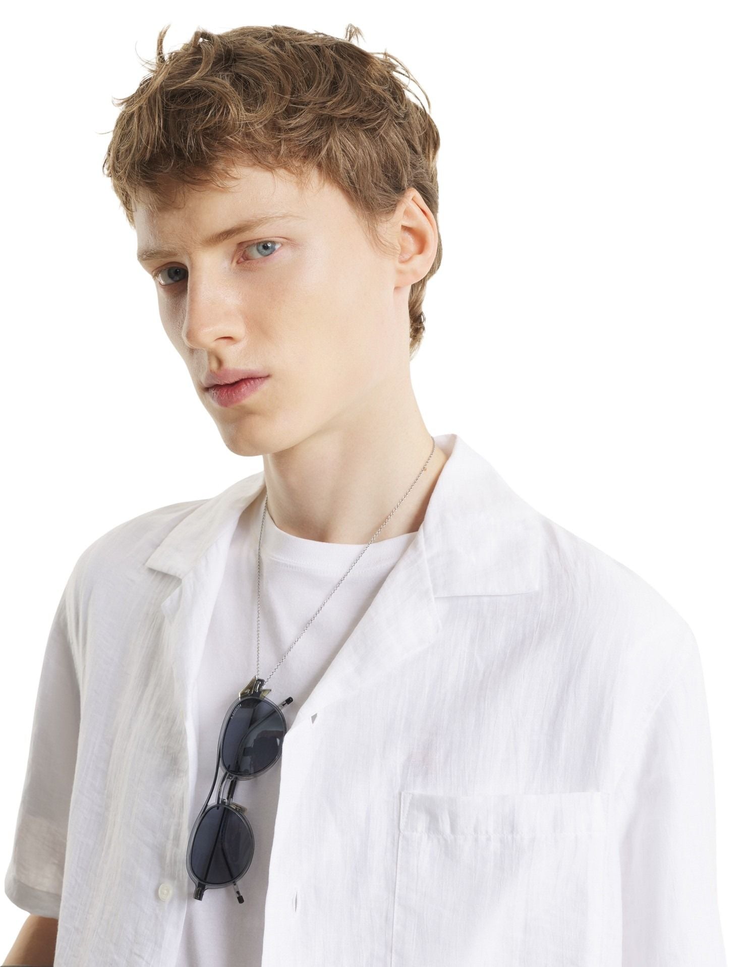 Bali Resort Shirt White Polyester