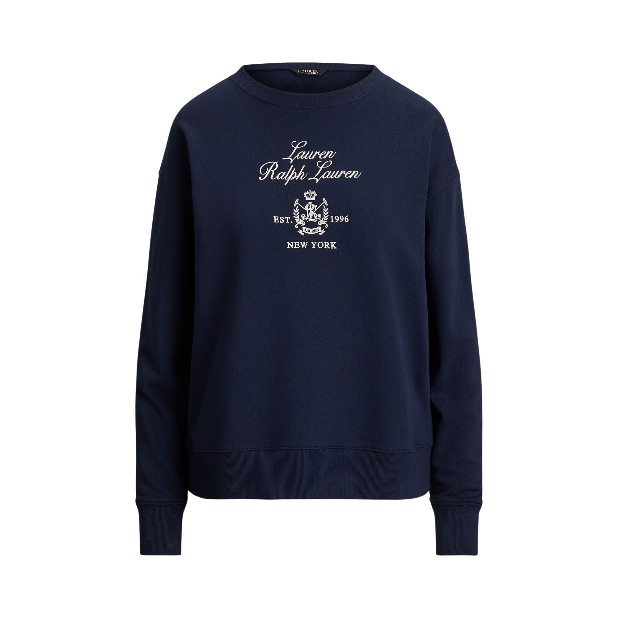 Kappy Long Sleeve Sweatshirt Blue Cotton Polyester (recycled)