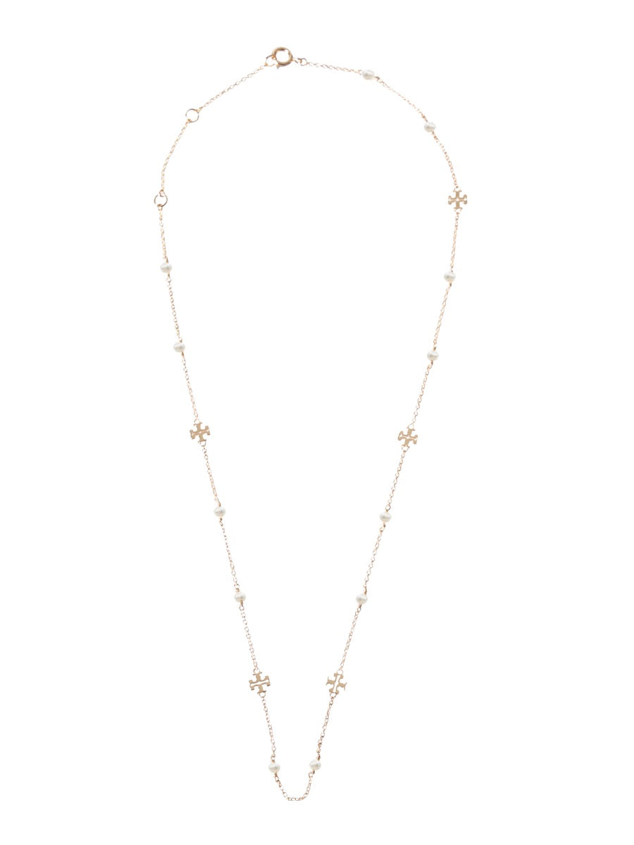 Necklace Kira Gold With Pearls Necklaces