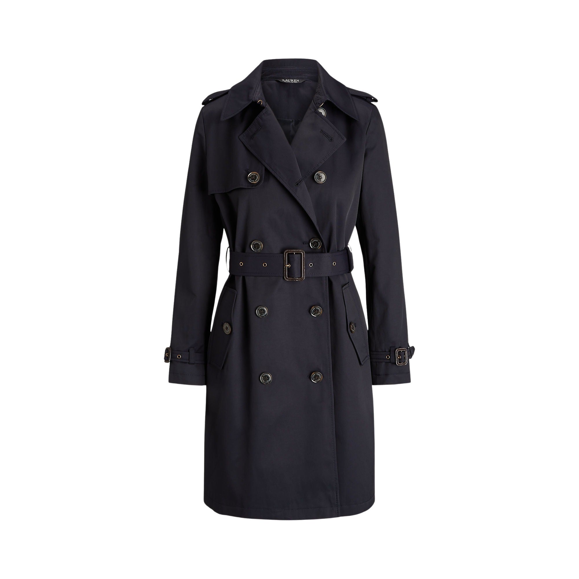Db Blt Rn38 Lined Coat Blue Cotton Polyester