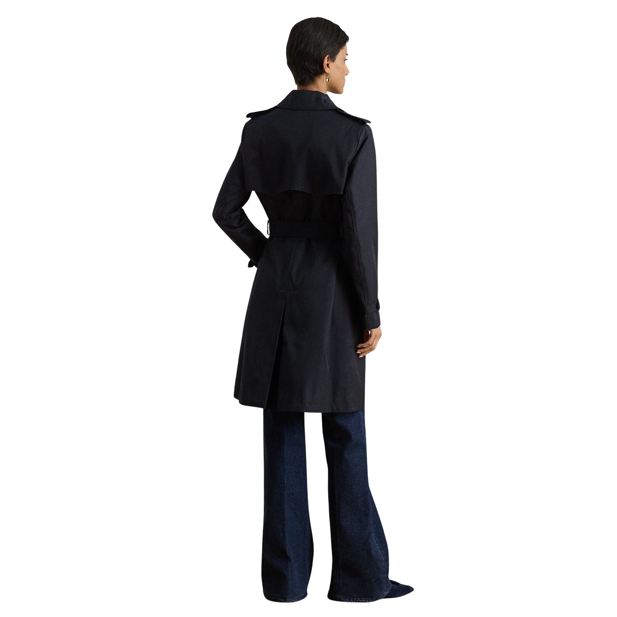 Db Blt Rn38 Lined Coat Blue Cotton Polyester