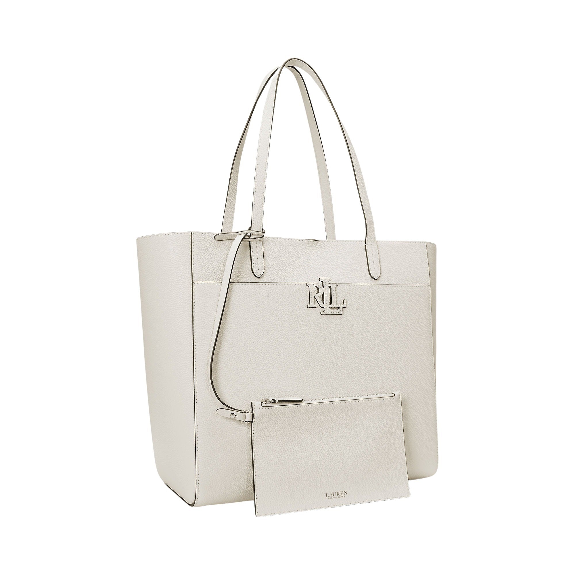 Cmryn Lg Tt Tote Large White Cow Leather Bag