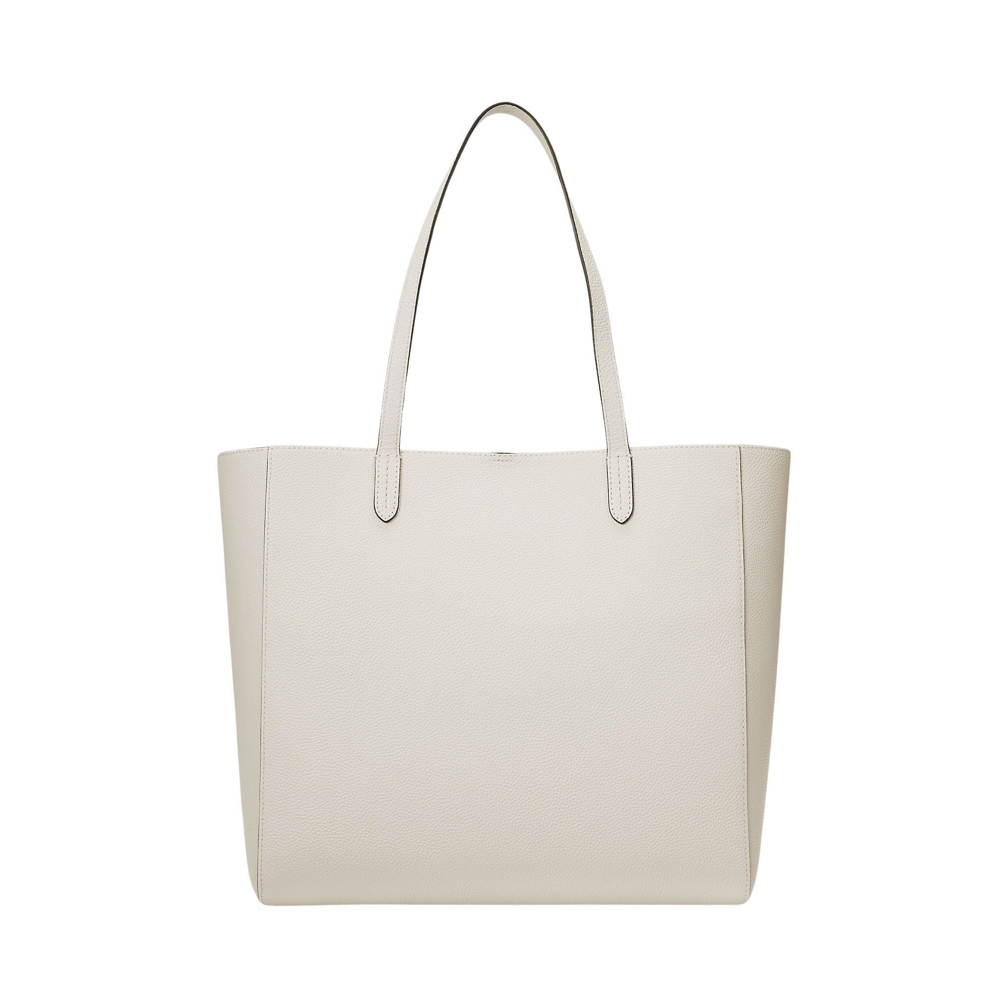 Cmryn Lg Tt Tote Large White Cow Leather Bag