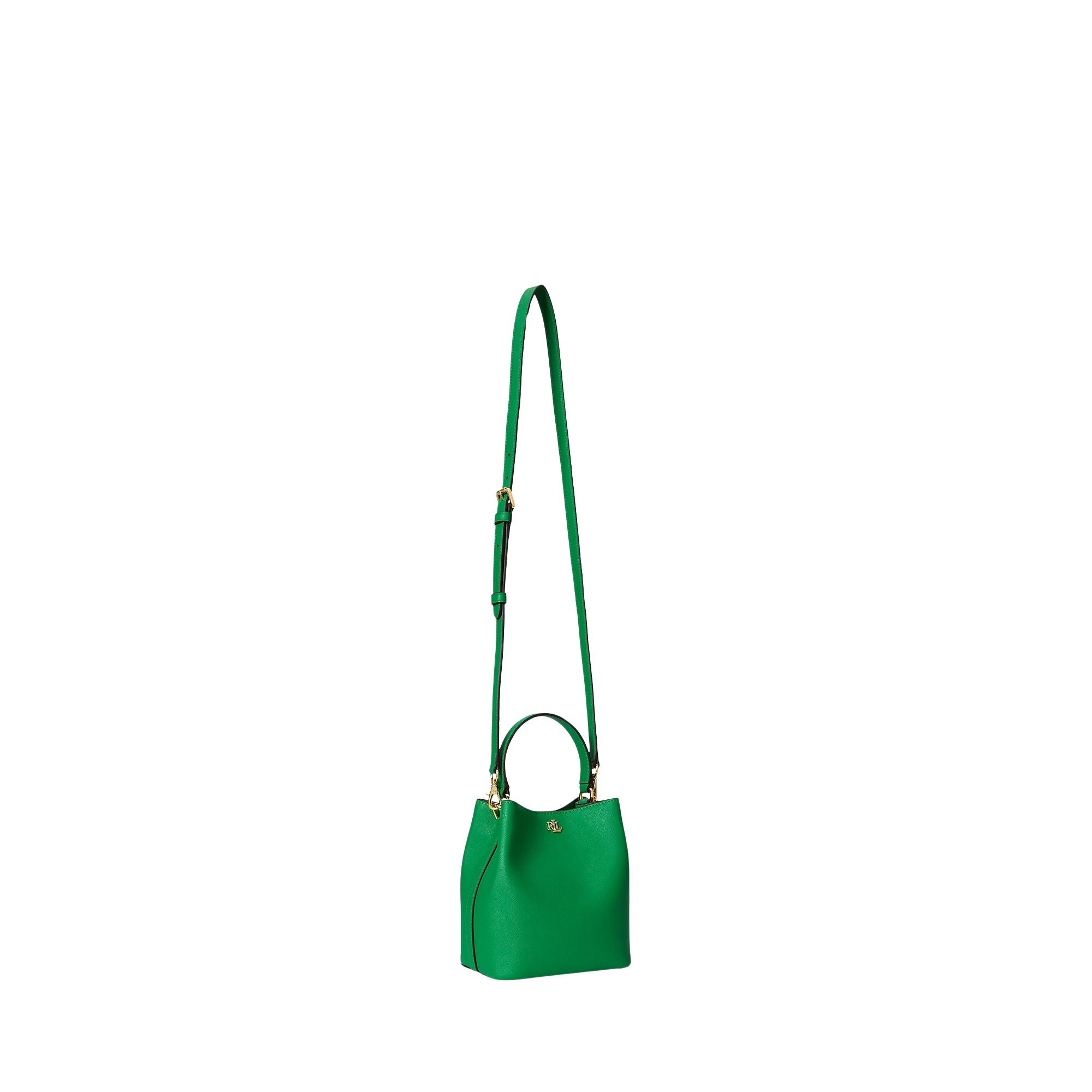 Reese Sm Bkt Bucket Bag Small Green Cow Leather