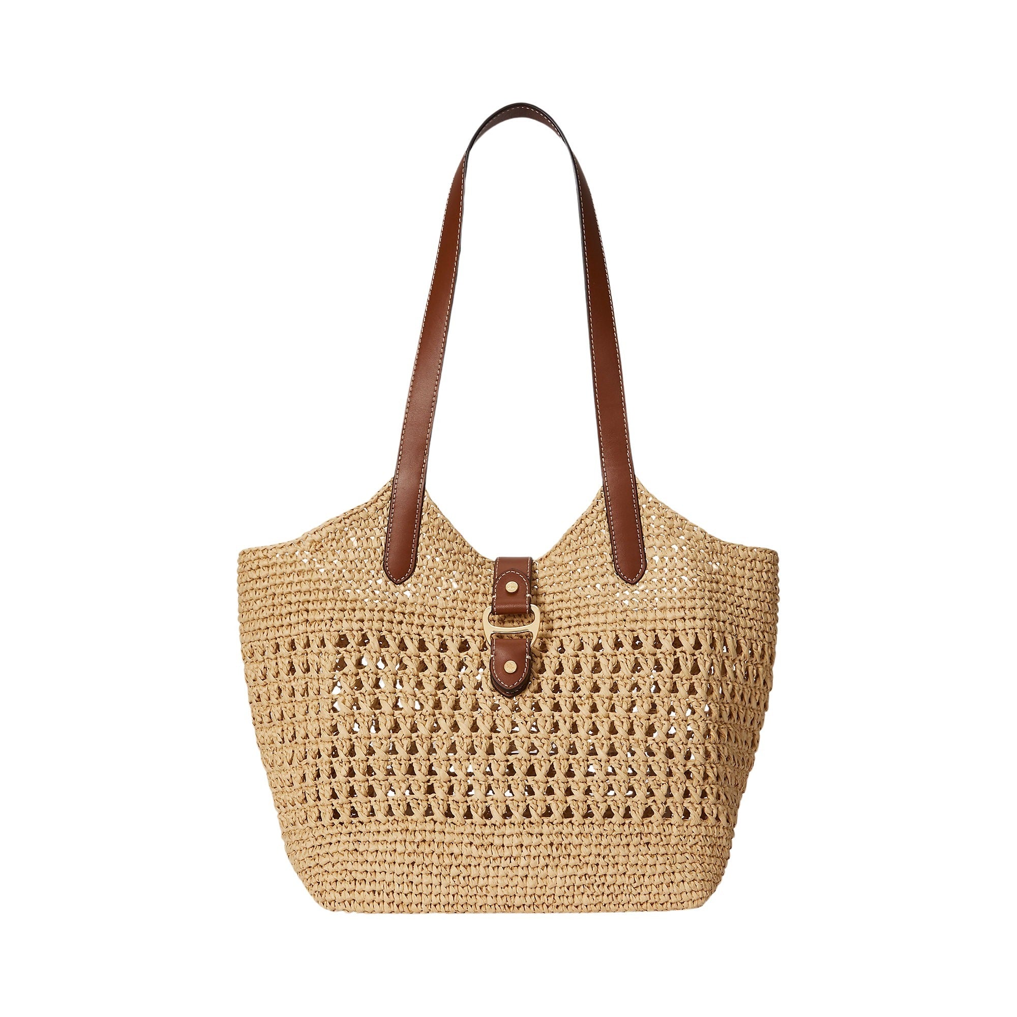 Tasha Stw Tt Tote Large Brown Paper Straw Bag