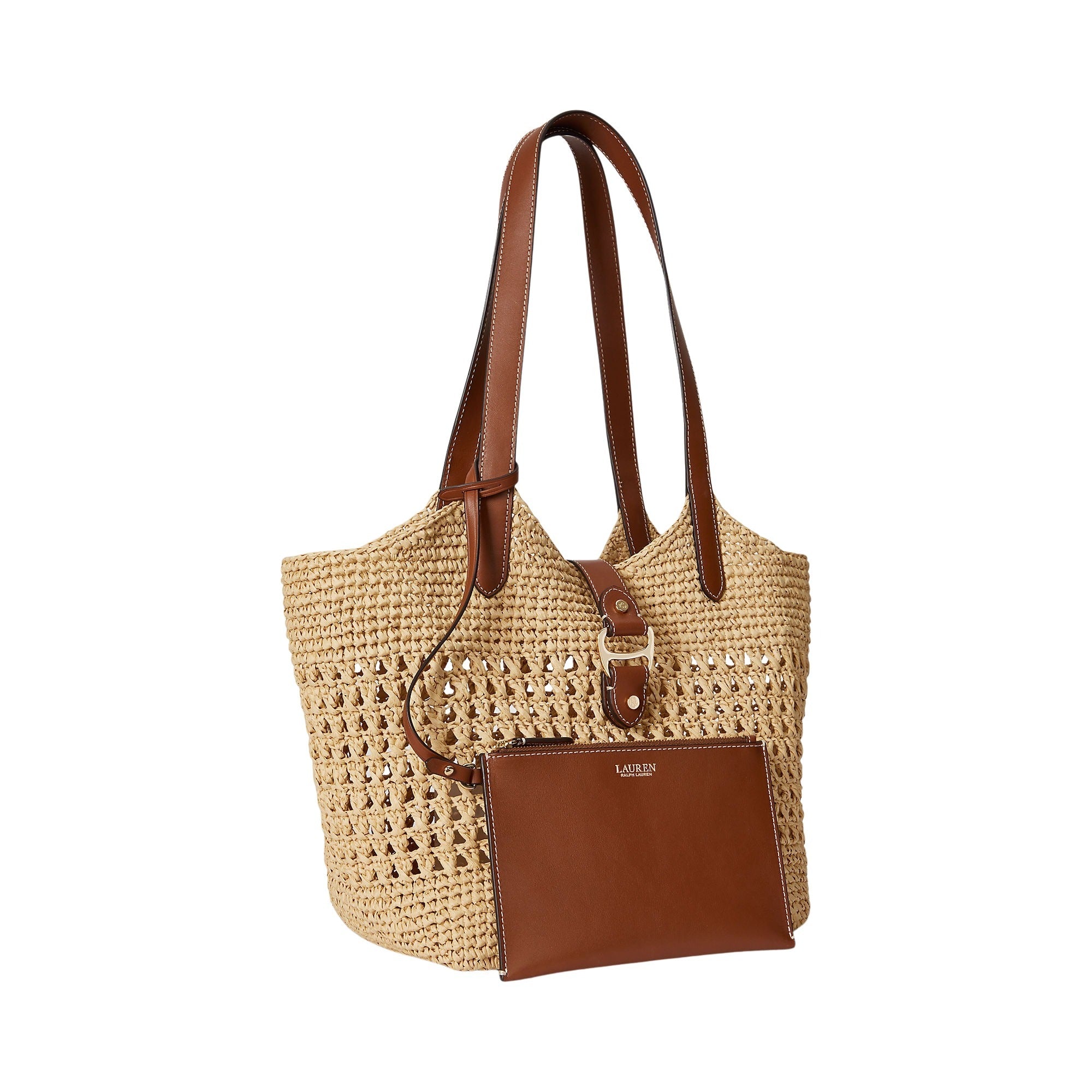 Tasha Stw Tt Tote Large Brown Paper Straw Bag