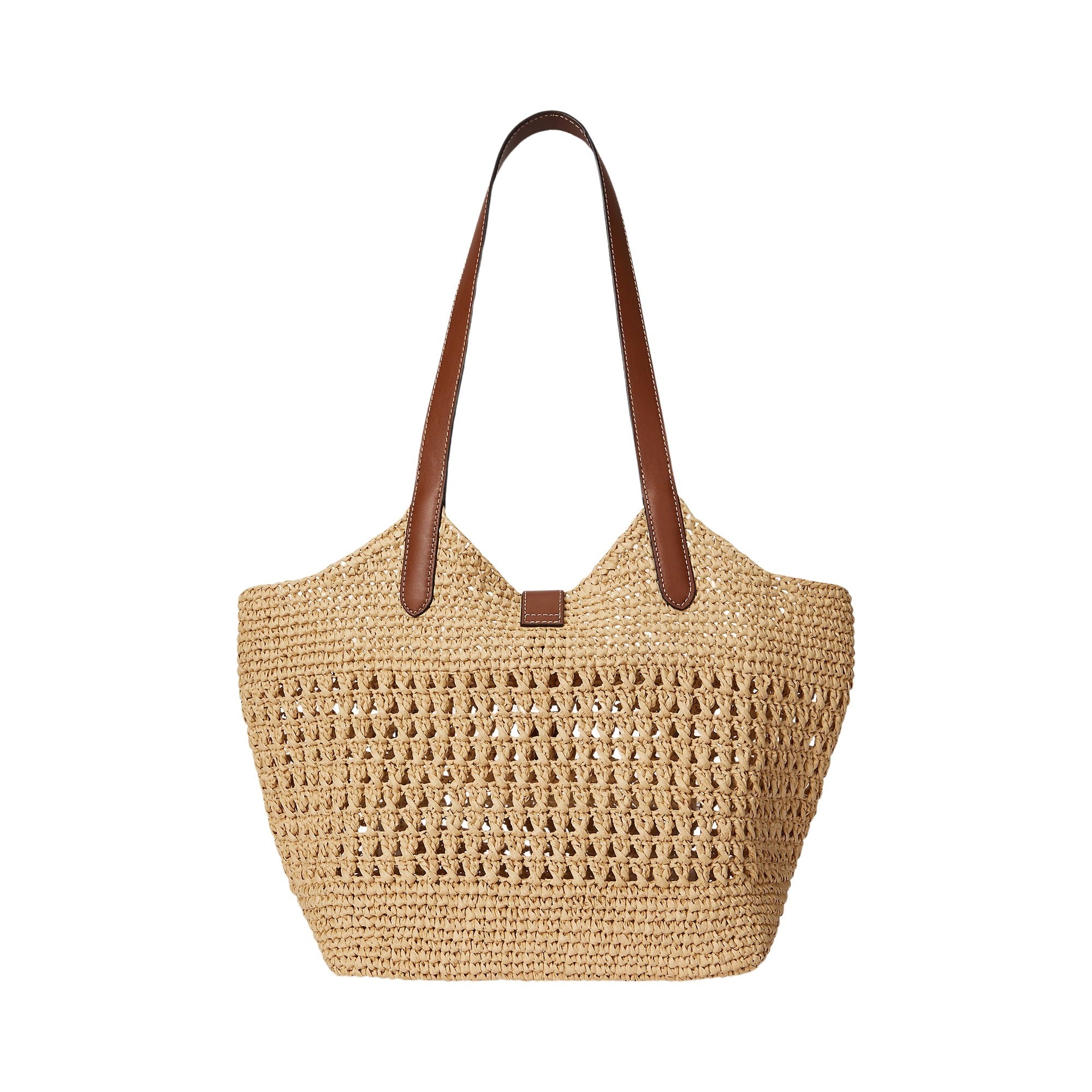 Tasha Stw Tt Tote Large Brown Paper Straw Bag