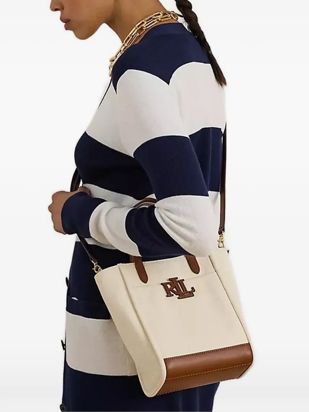 Cmryn Sm Shp Tote Small Brown Cotton Bag
