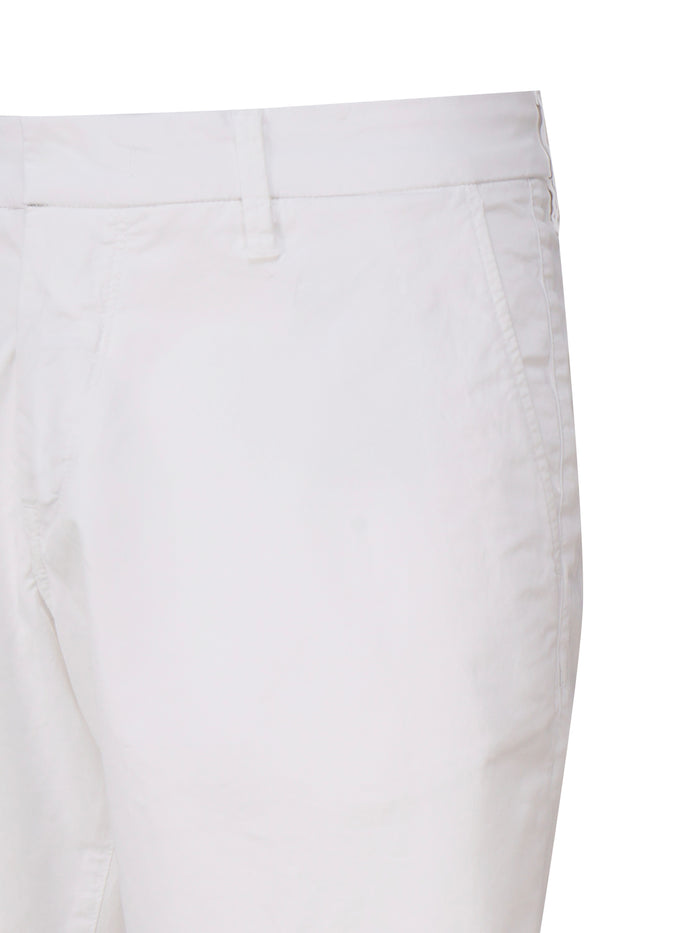 Fay Shorts White Cotton