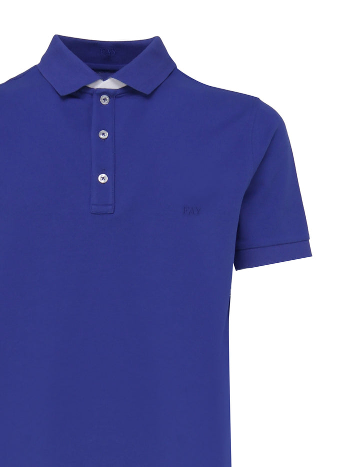 Fay T-Shirts And Polos Blue Cotton