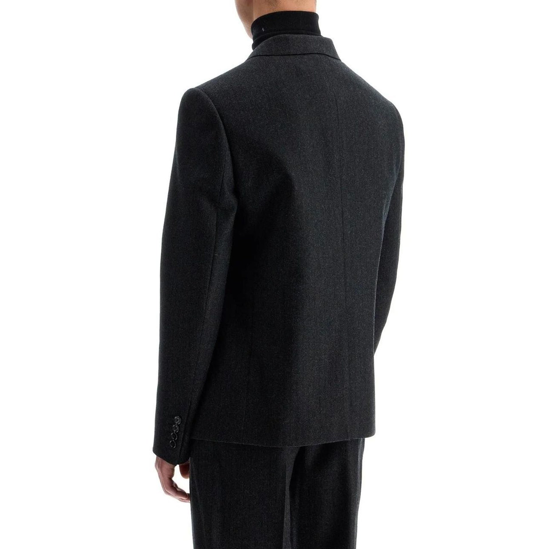 Céline Wool Blazer Jacket Gray