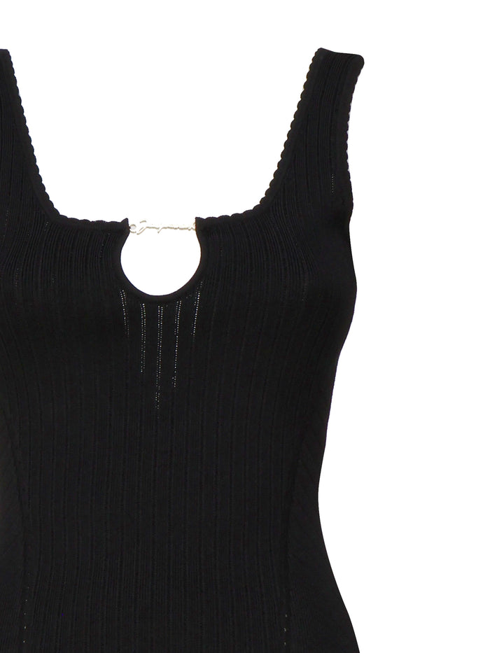 Jacquemus Dresses Black Viscose