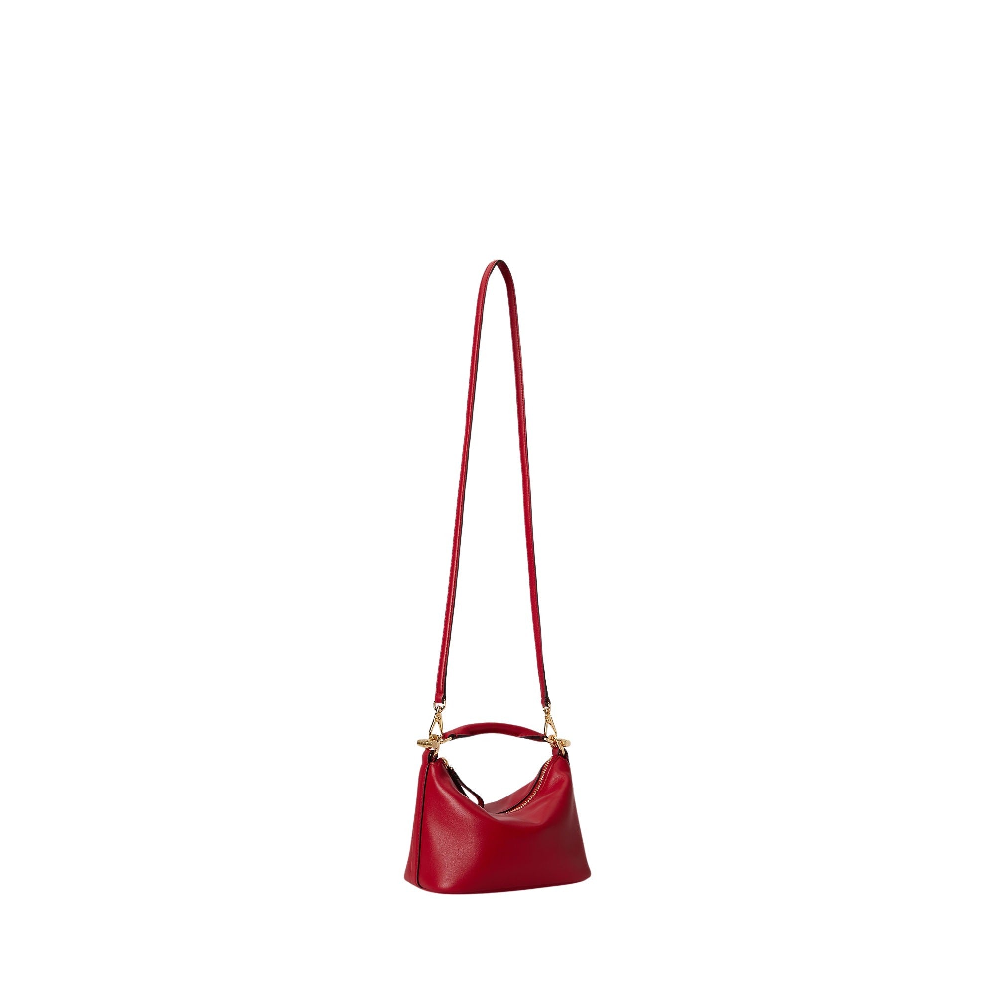 Blke Mini Sh Shoulder Bag Small Red Cow Leather
