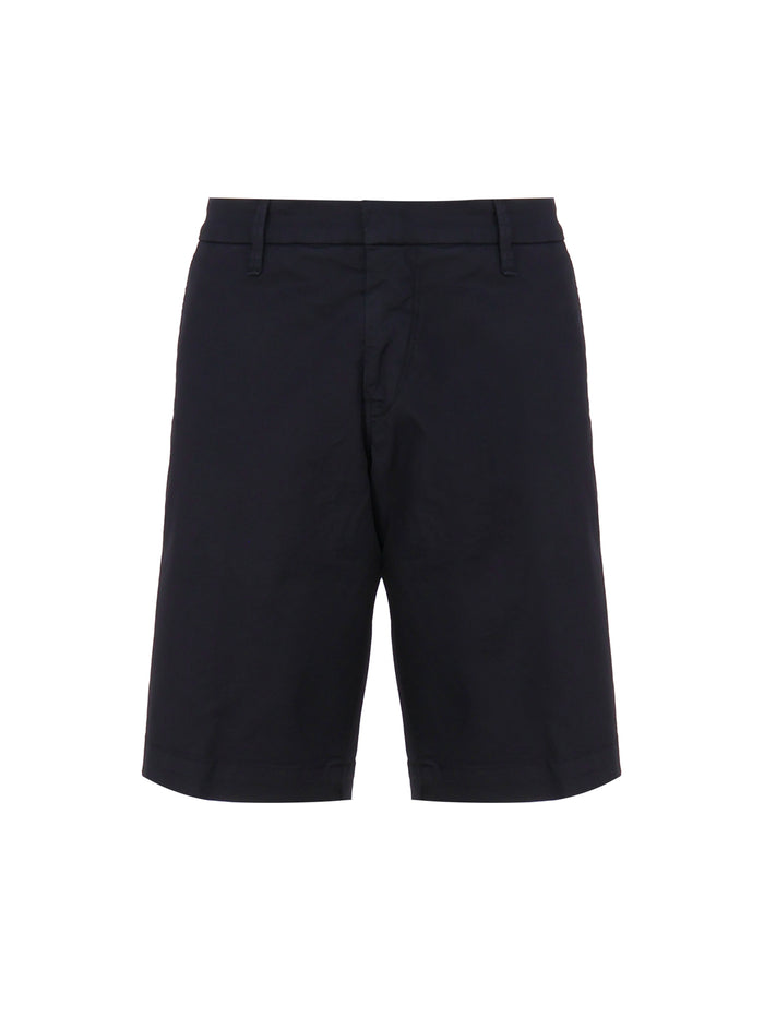 Fay Shorts Black Cotton
