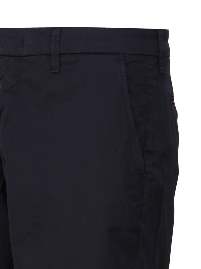 Fay Shorts Black Cotton