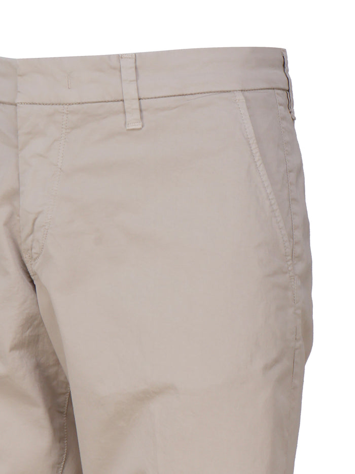 Fay Shorts Beige Cotton