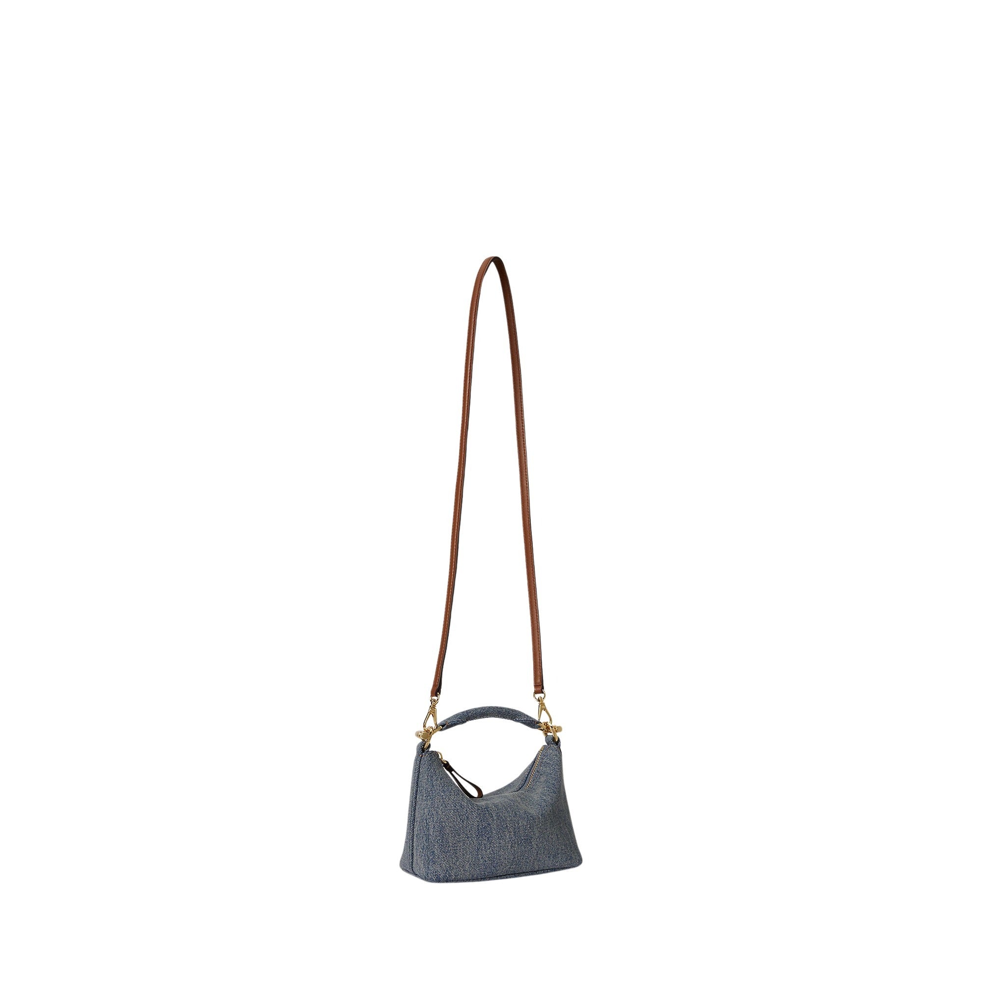 Blke Mini Sh Shoulder Bag Small Blue Cow Leather