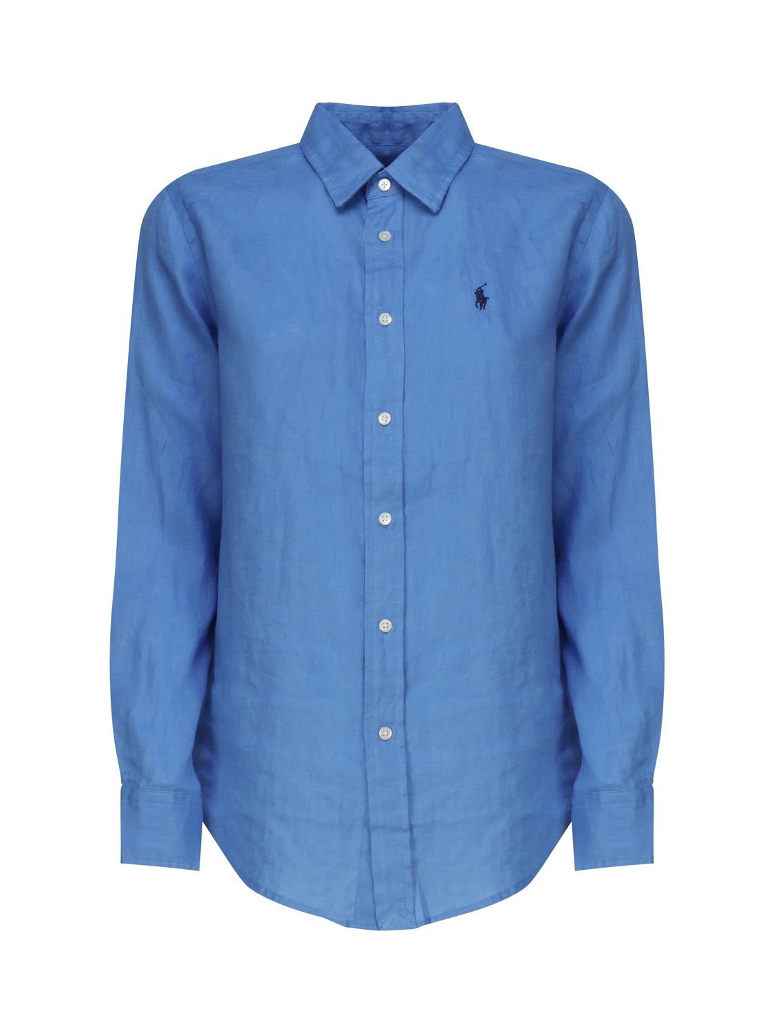Polo Ralph Lauren Shirts Blue Linen