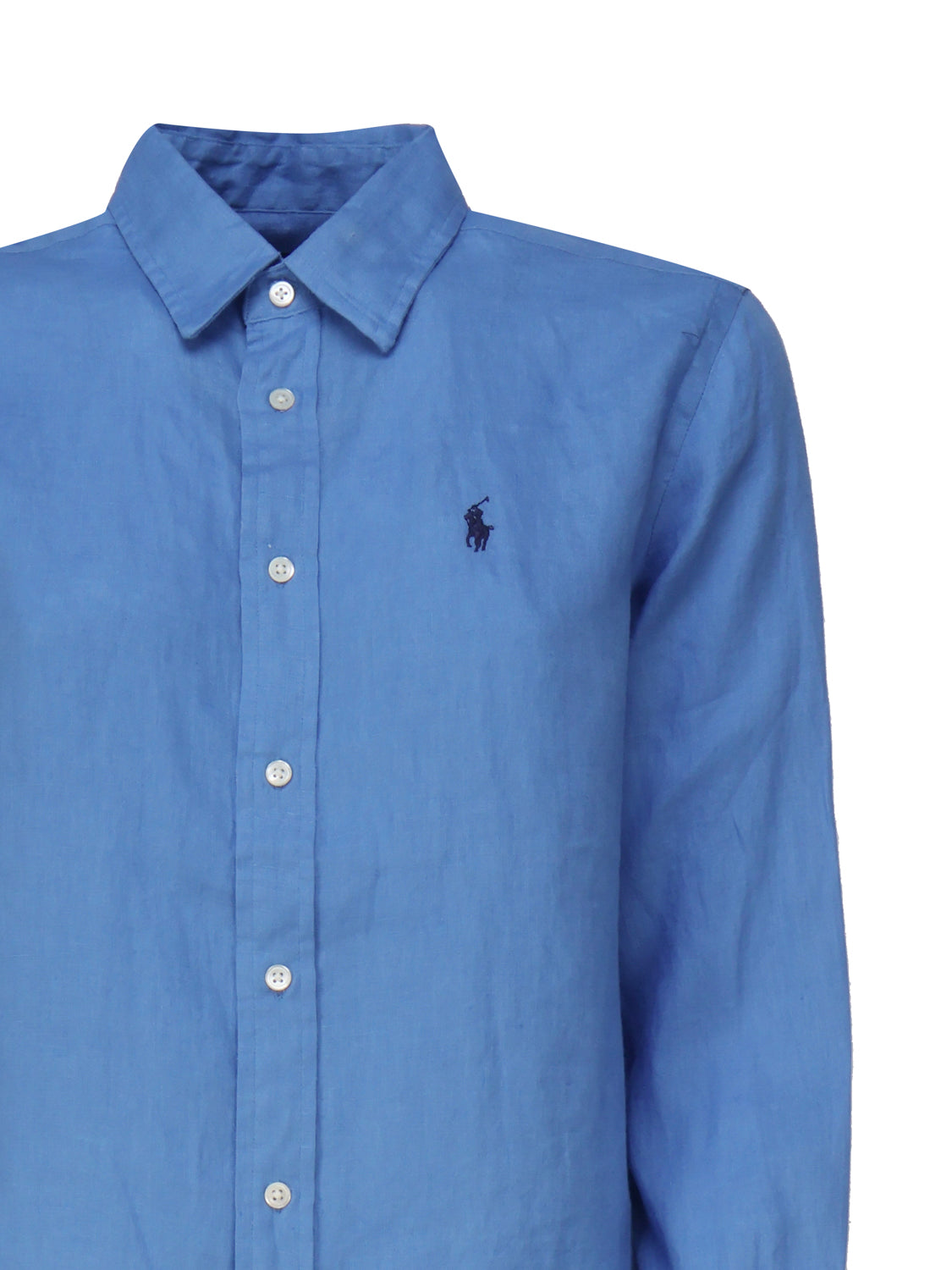 Polo Ralph Lauren Shirts Blue Linen